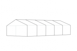 6 x 15 meter telt - ca. 72 til 92 personer